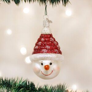 Candy Coil Snowman Holiday Ornament Keepsake  | Old World Christmas NWT